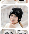 Windproof Warm Mask with Integrated Ear Protection & Glasses Cover for Children and Adults