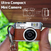 Retro Mini Digital Camera – 1080P Full-HD Video Recorder with LED Fill Light and 0.96" IPS Screen