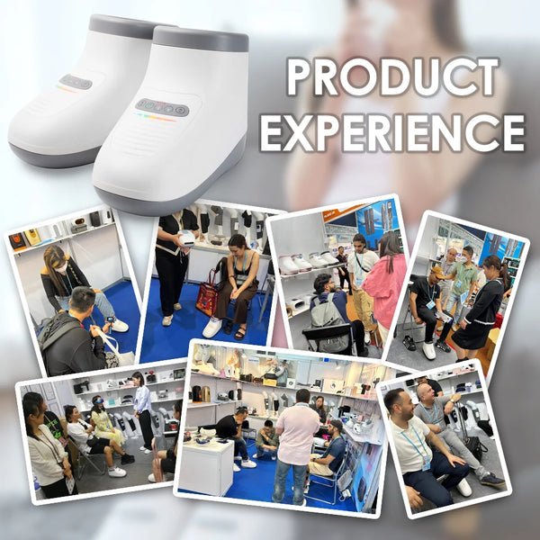 Smart Electric Heat & Air Pressure Foot Massage Shoes