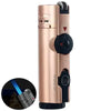 JOBON 4-Torch Jet Windproof Inflatable Lighter – Metal Flint Grinding Wheel Gas Lighter
