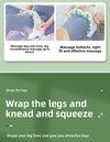Ring Leg Massager Massage Roller with Detachable Handles for Full Body Relaxation