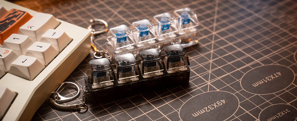 ED Keyboard Key Chain Fidget Toy