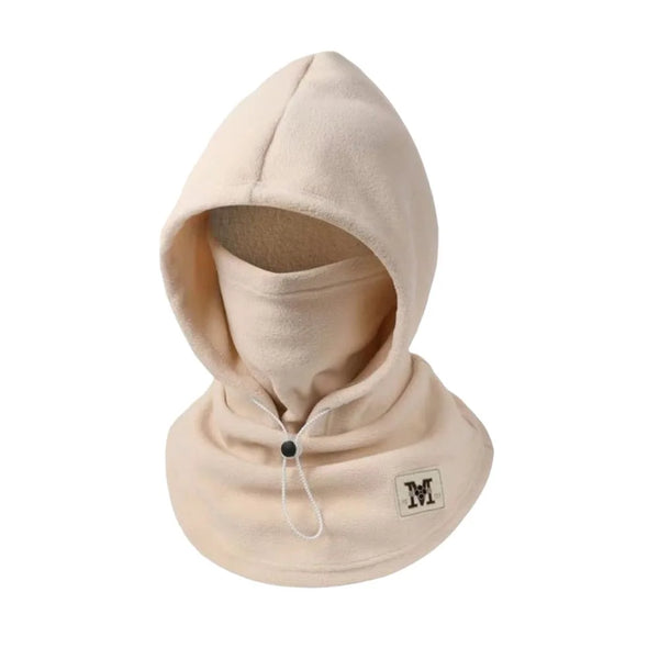 Fleece Balaclava Winter Hat – Windproof Hooded Face Mask for Cycling