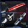 Double-Bladed Lightsaber Sword Toy – Luminous Interactive Cosplay Light Sword for Kids & Adults