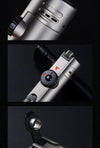 JOBON 4-Torch Jet Windproof Inflatable Lighter – Metal Flint Grinding Wheel Gas Lighter