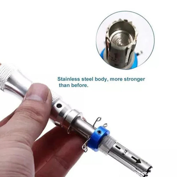 3Pcs 7-Pin Stainless Steel Tubular Lock Tool Set
