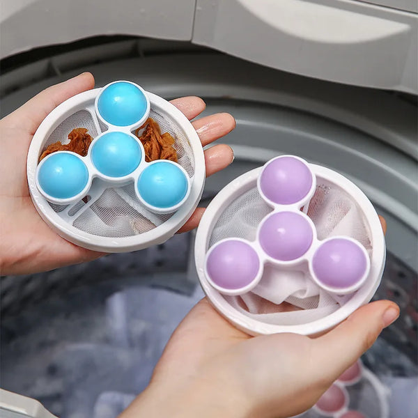 Reusable Laundry Mesh Bag – Pet Hair Remover & Floating Lint Catcher for Washing Machines