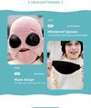 Windproof Warm Mask with Integrated Ear Protection & Glasses Cover for Children and Adults