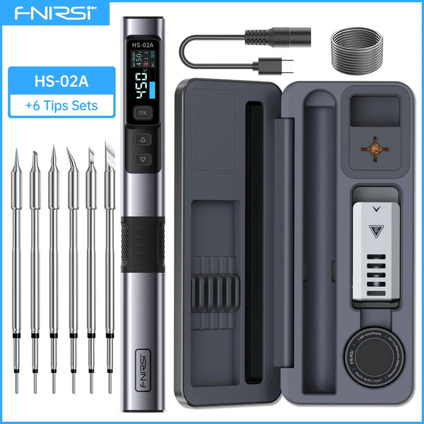 Portable Intelligent PD/QC Soldering Tool with 0.96" HD Display (100–450°C)