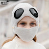 Windproof Warm Mask with Integrated Ear Protection & Glasses Cover for Children and Adults