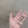 Stainless Steel High Pressure Cleaning Needle Nozzle – 1/4" Quick Connect Deep Cleaning Sprayer
