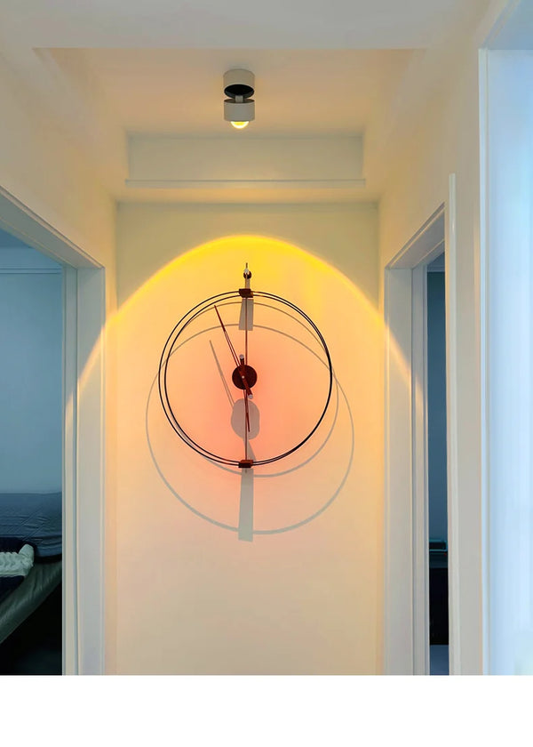 LED Sunset Lamp – Adjustable COB Spotlight Wall Washing Ceiling Light for Living Room & Bedroom