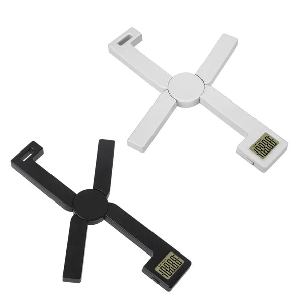 Compact Folding Digital Kitchen Scale, Accurate Foldable Portable Scale Easy to Read LCD Display