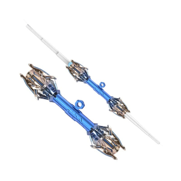 Premium Rotating Seven-Colour Light Sword — Scalable Cosplay Lightsaber Toy for Kids & Adults