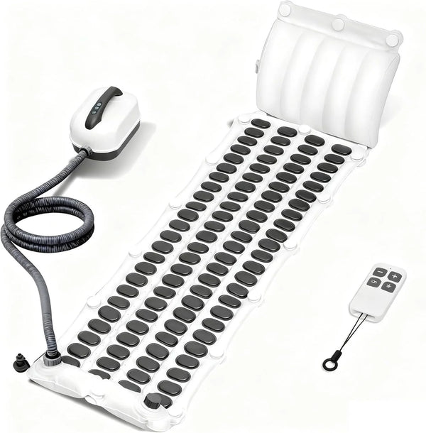 Home Surf Massage Bath Mat – Full Body SPA Hydrotherapy Bubble Machine (110V/220V)