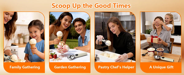 USB Rechargeable Heated Ice Cream Scoop