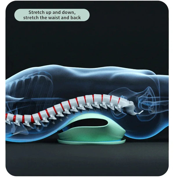 Intelligent Lumbar Massager – Electric Waist Traction Device with Heat & Vibration