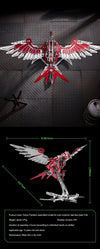 DIY Assembly 3D Metal Mechanical Model Kit – Scorpion, Cheetah, Wasp, Falcon, Pterosaur & Phoenix