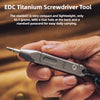 Otacle D1 TC4 Titanium Alloy Multi-Head Screwdriver – Portable EDC Precision Repair Tool