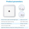 Wireless LED Night Light with Automatic Dusk-to-Dawn Sensor