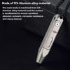 Otacle D1 TC4 Titanium Alloy Multi-Head Screwdriver – Portable EDC Precision Repair Tool