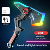 Outdoor LED Sword-Axe Transforming Toy with Mist Effect & Multi-Color Lights
