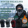 Waterproof Polar Fleece Balaclava with Thermal Hooded Neck Warmer
