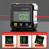 2-Side Magnetic Digital Angle Gauge with Laser – Precision Inclinometer & Electronic Protractor