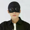 Trendy Backwards Baseball Cap with Built-in Sunglasses – Unisex Style