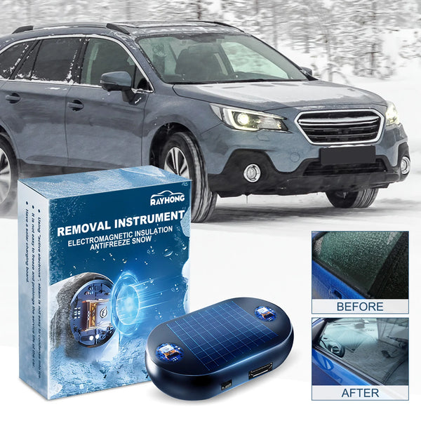 Windshield Snow Removal, Defogging & Deicing Instrument