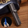 JOBON 4-Torch Jet Windproof Inflatable Lighter – Metal Flint Grinding Wheel Gas Lighter
