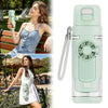 690ml 2-in-1 Hydration Fan Water Bottle – Rechargeable 3-Speed Cooling Sports Cup