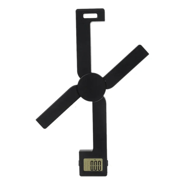 Compact Folding Digital Kitchen Scale, Accurate Foldable Portable Scale Easy to Read LCD Display
