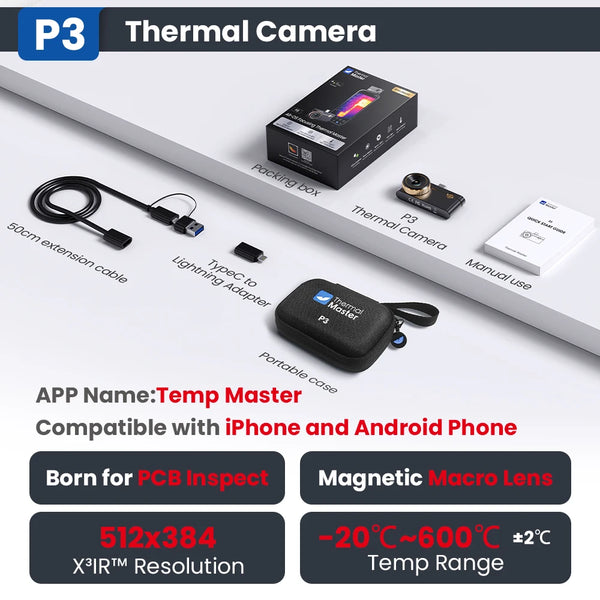 Thermal Camera for Electronics & Cell Phone Repair