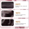 Mini Hair Straightening Comb with Wireless Charging & 3 Heat Settings