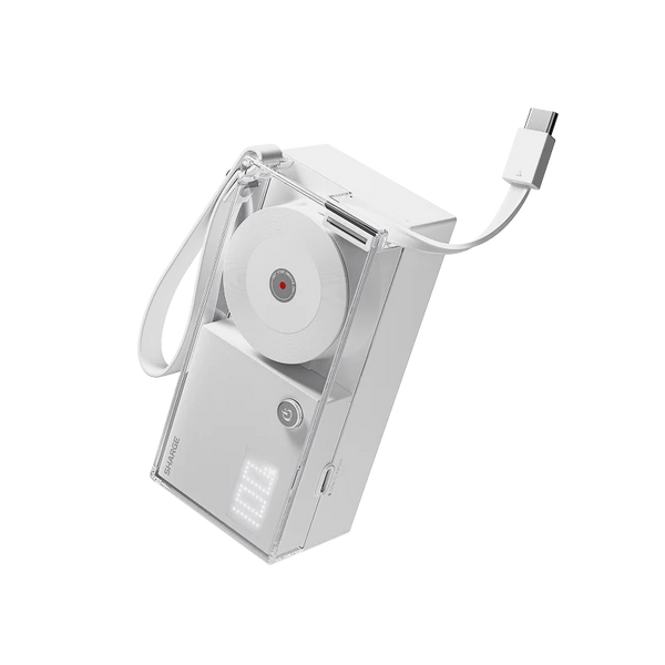3-in-1 Power Bank with Built-In Plug – Portable Fast Charging Backup Battery