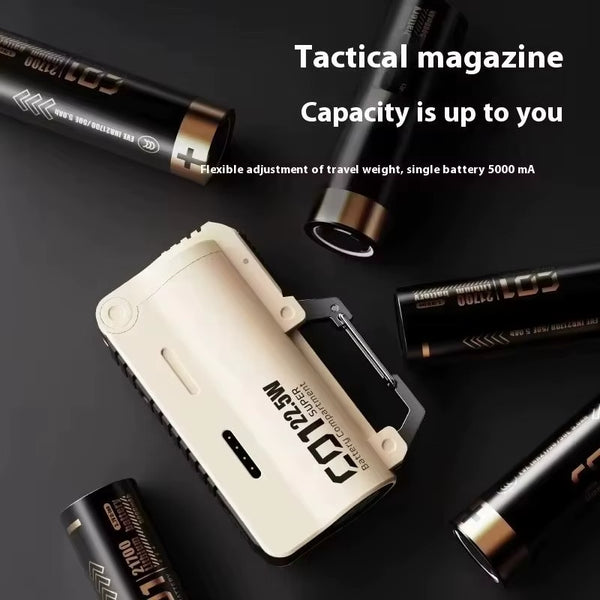 Outdoor Portable Mountaineering Buckle Power Bank