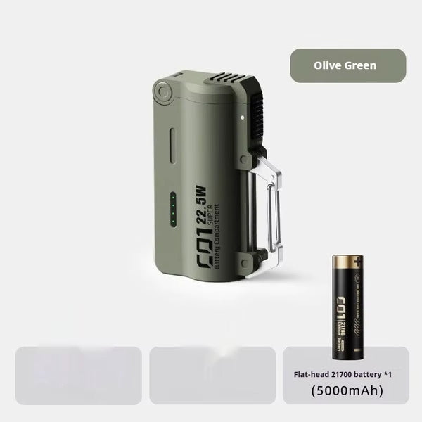 Outdoor Portable Mountaineering Buckle Power Bank