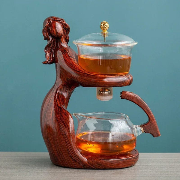 SearchFindOrder 01 Heat-Resistant Glass Teapot