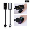SearchFindOrder 01 Magnetic Cat Eyes Duo Nail Art Wand Dual-Headed Precision for Mesmerizing 3D Line and Strip Effects