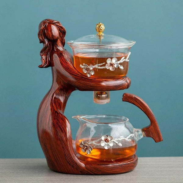SearchFindOrder 05 Heat-Resistant Glass Teapot