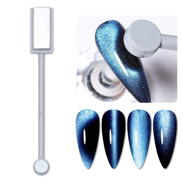 SearchFindOrder 05 Magnetic Cat Eyes Duo Nail Art Wand Dual-Headed Precision for Mesmerizing 3D Line and Strip Effects