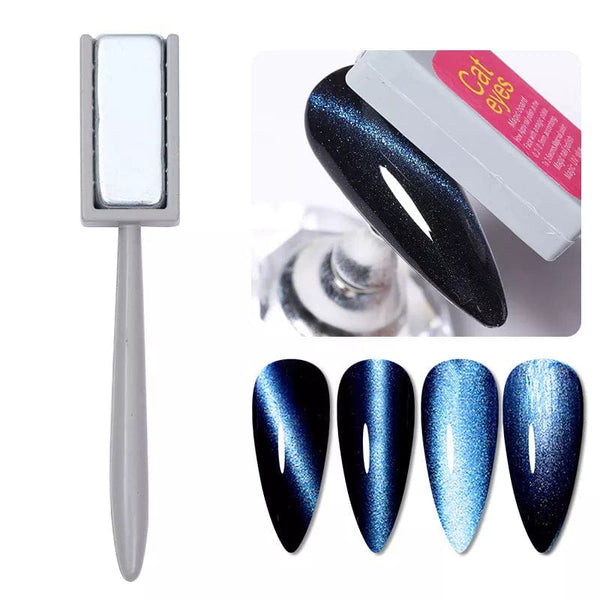 SearchFindOrder 06 Magnetic Cat Eyes Duo Nail Art Wand Dual-Headed Precision for Mesmerizing 3D Line and Strip Effects