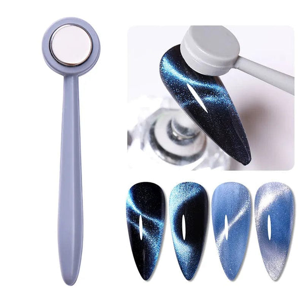 SearchFindOrder 07 Magnetic Cat Eyes Duo Nail Art Wand Dual-Headed Precision for Mesmerizing 3D Line and Strip Effects