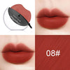 SearchFindOrder 08 matte Lip-shaped Kiss Velvet Lipstick Moisturizing, and Waterproof