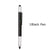 SearchFindOrder 1 Black Pen Multifunctional 6-in-1 Precision Pen Screwdriver Ruler Caliper Touchscreen Stylus Level and Ballpoint Pen