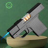 SearchFindOrder 1 Magazine Black Gun Shape Secret Storage Jet Flame Lighter