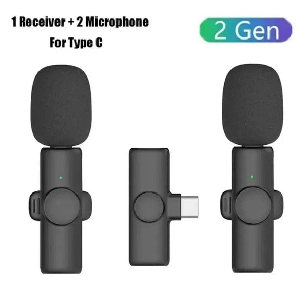 SearchFindOrder 1 to 2 for Type C Professional Wireless Microphone