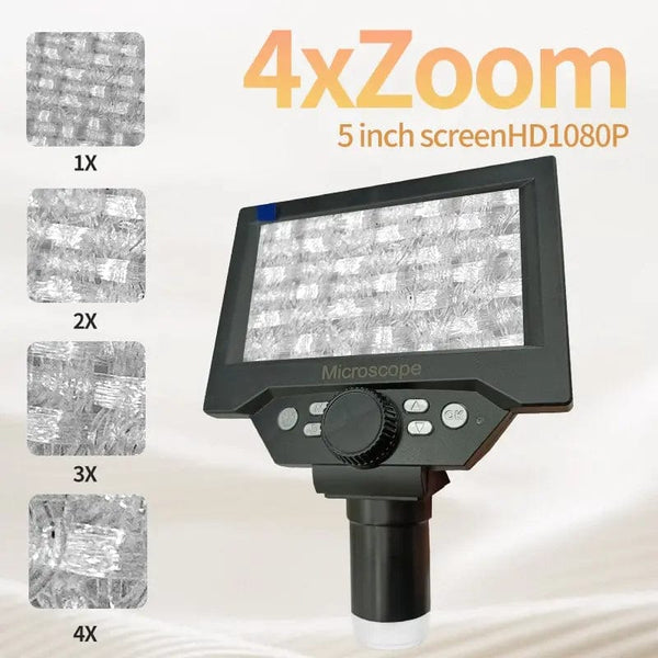 SearchFindOrder 1000X LCD Digital Microscope 10-1000X Magnifier with Stand