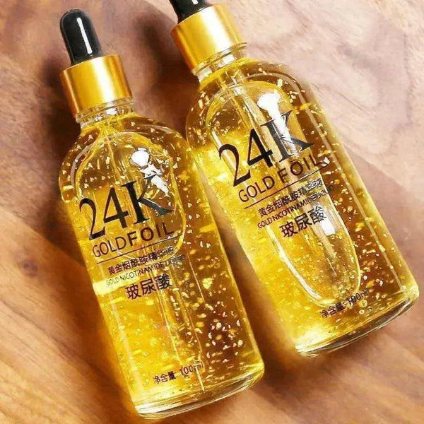 SearchFindOrder 100ml 24K Gold Hyaluronic Acid Face Serum